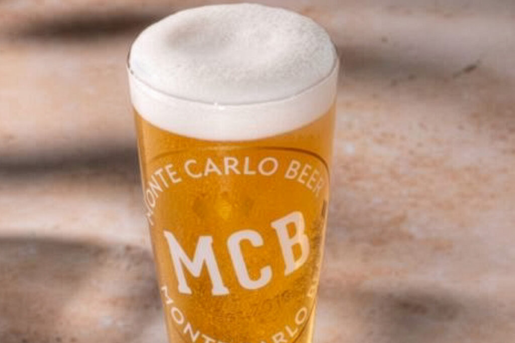 A pint of Monte Carlo beer
